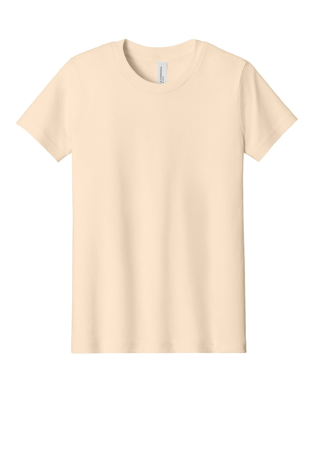 Youth Jersey Short Sleeve Crewneck T-Shirt - Soft Cream - NEW