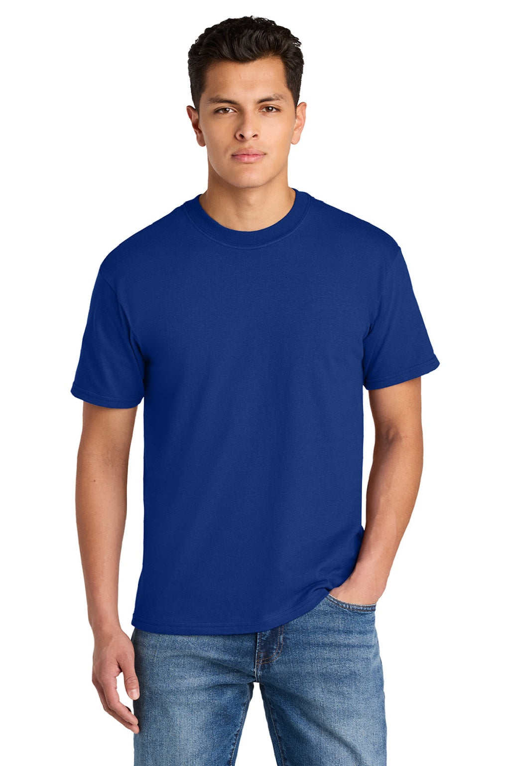 Mens Hammer Maxweight Short Sleeve Crewneck T-Shirt - Deep Royal Blue - COMING SOON