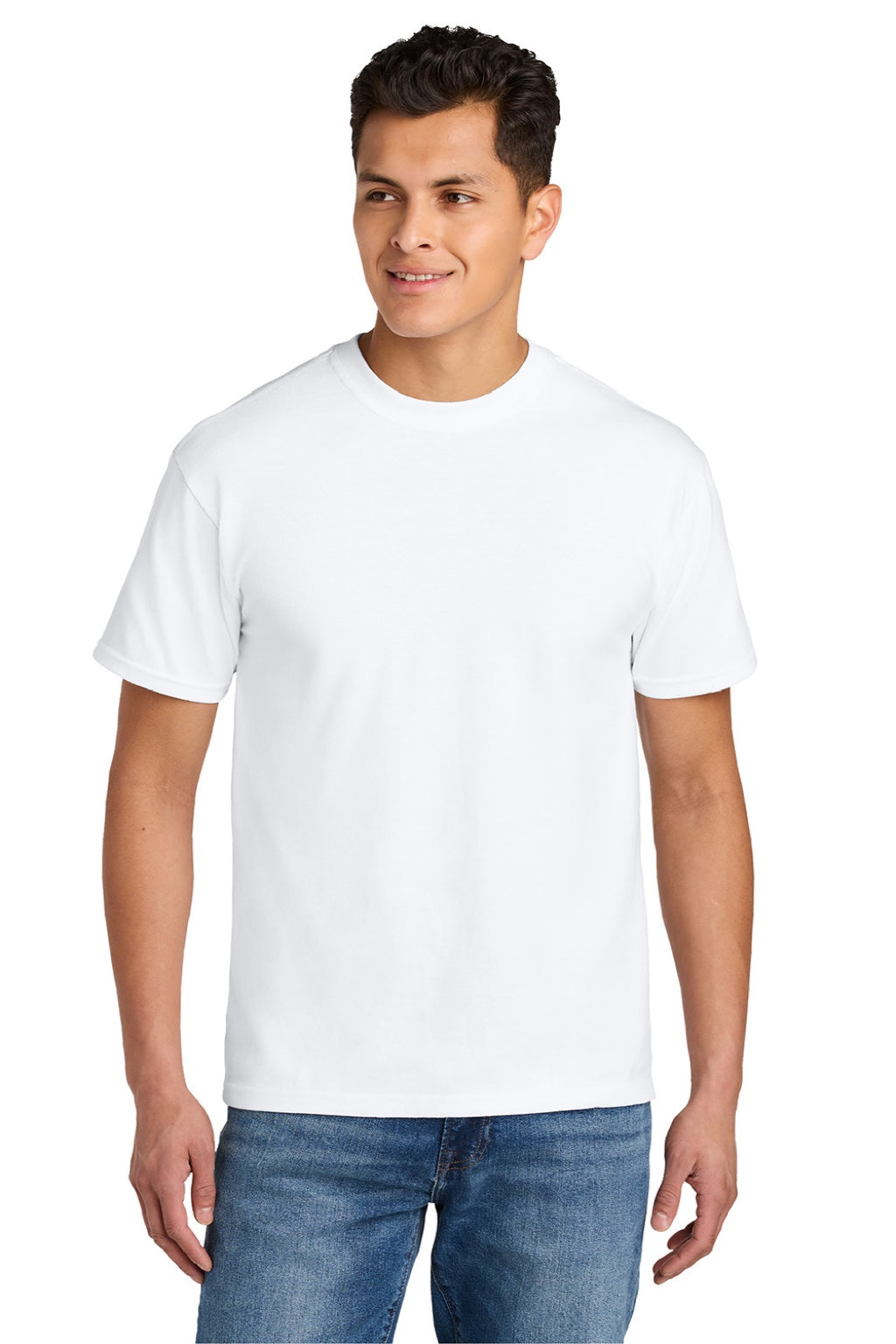 Mens Hammer Maxweight Short Sleeve Crewneck T-Shirt - White - COMING SOON