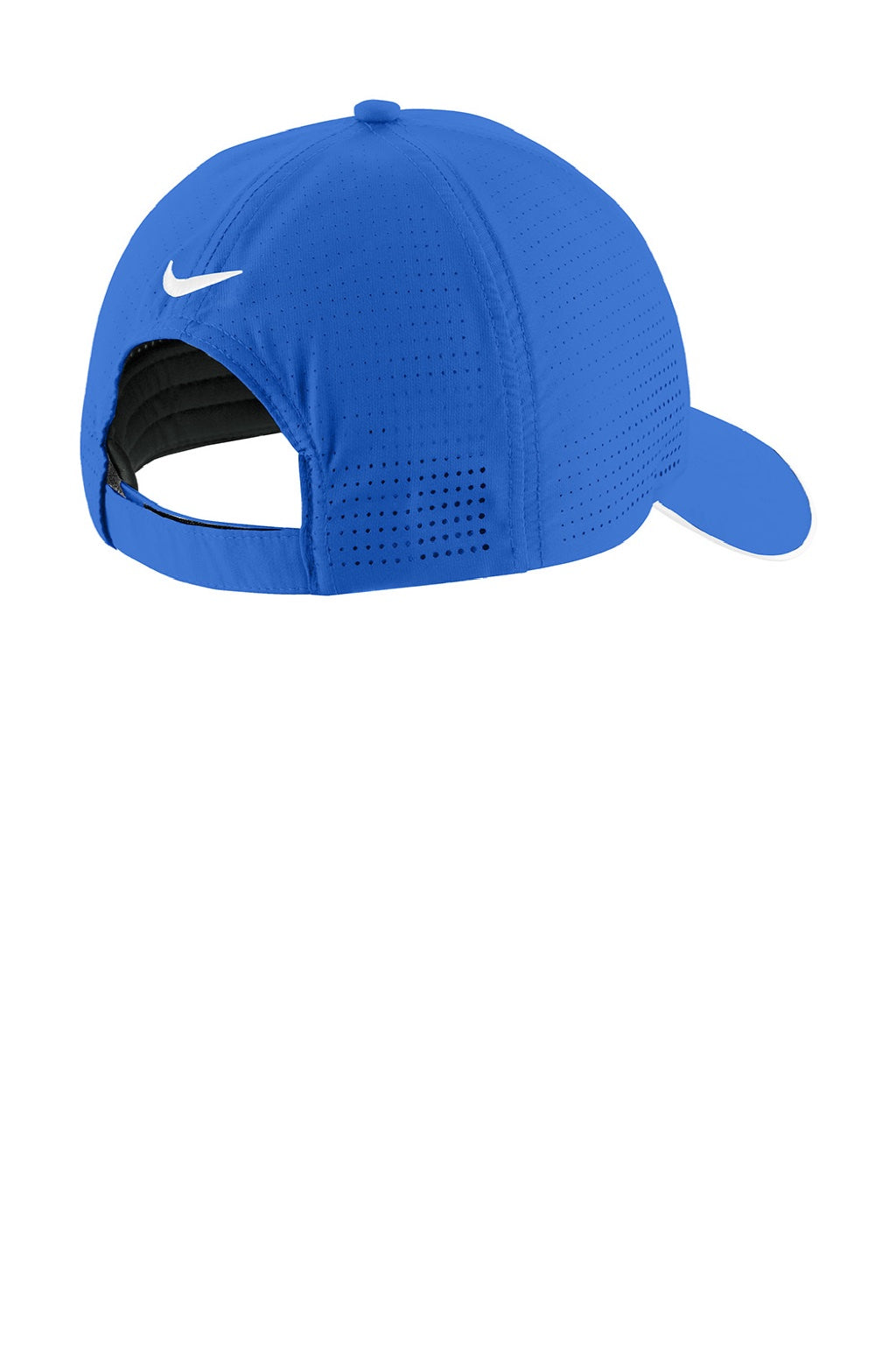 Hats Mens Dri-Fit Moisture Wicking Adjustable Hat - Game Royal Blue/White - NEW