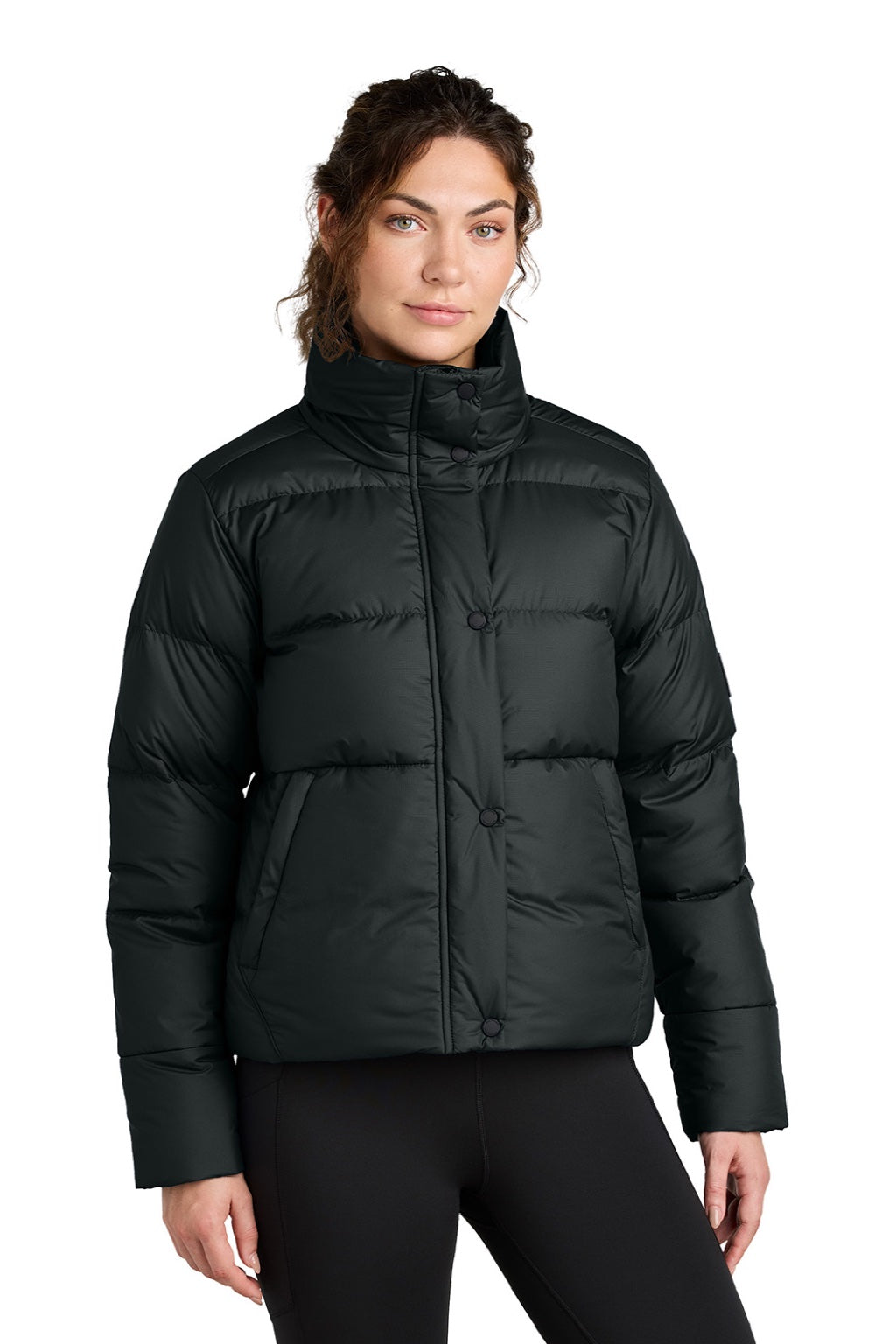 Womens Coldsnap Down Filled Full Zip Jacket - Black - COMING SOON