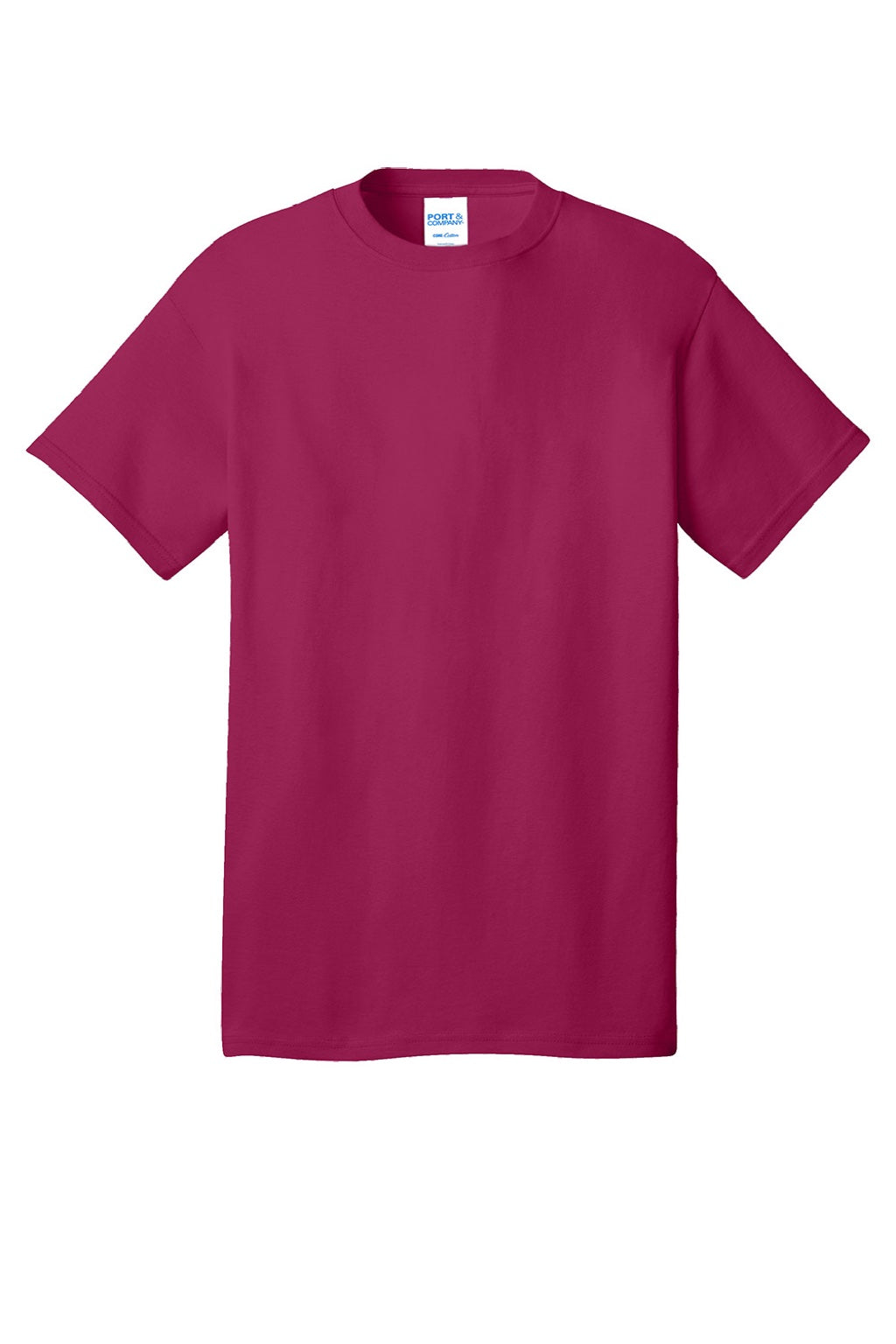 Mens Core Short Sleeve Crewneck T-Shirt - Flush Pink - NEW