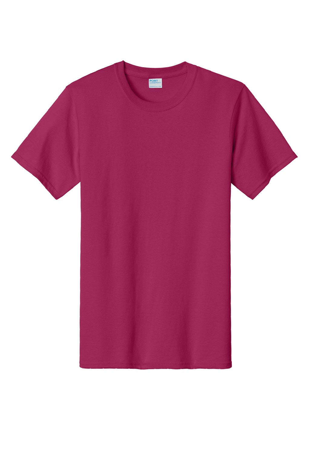 Mens Essential Short Sleeve Crewneck T-Shirt - Flush Pink - NEW