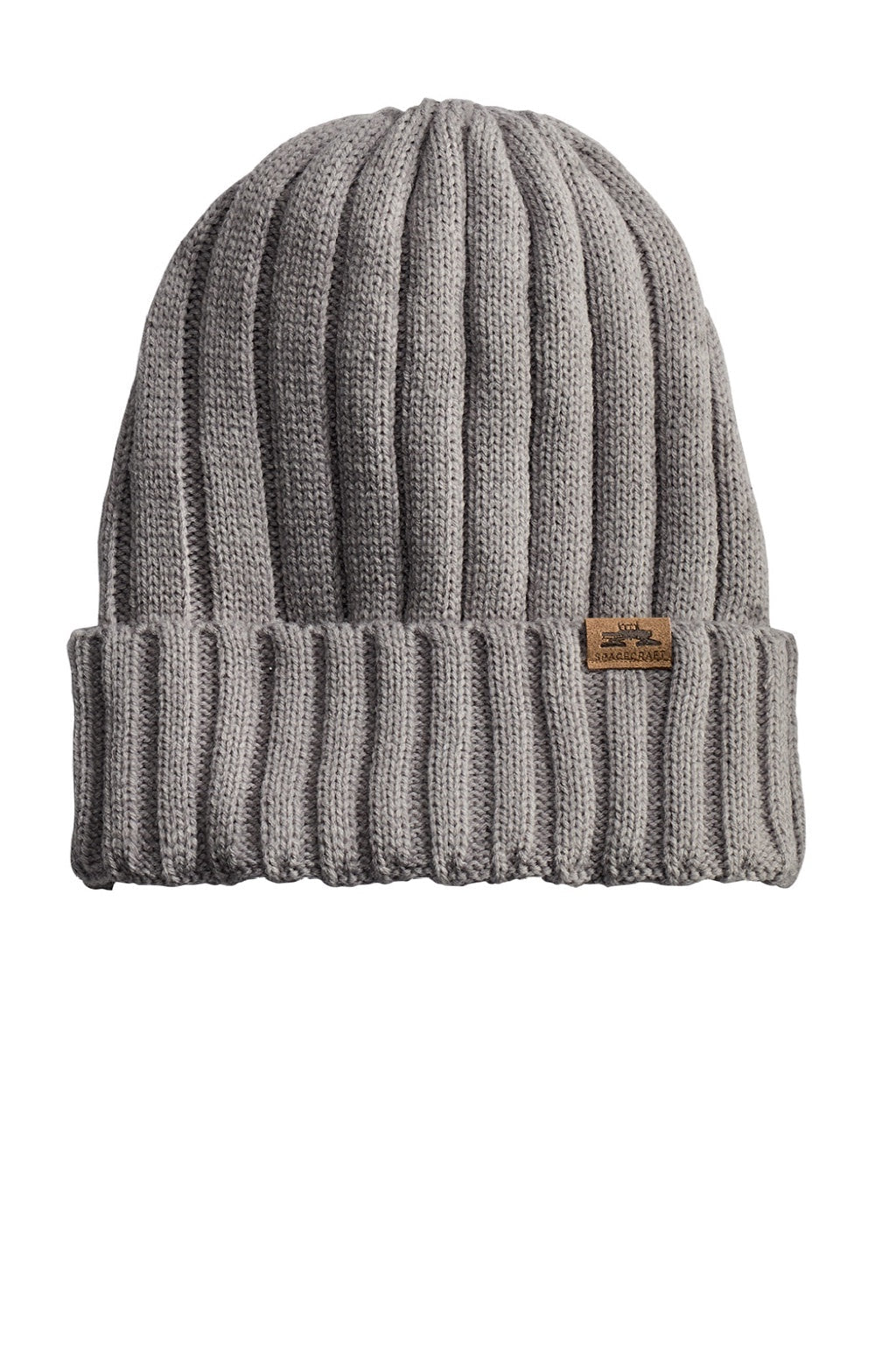 Spacecraft Hats Mens Spacecraft Throwback Beanie - Alloy Grey - COMING SOON
