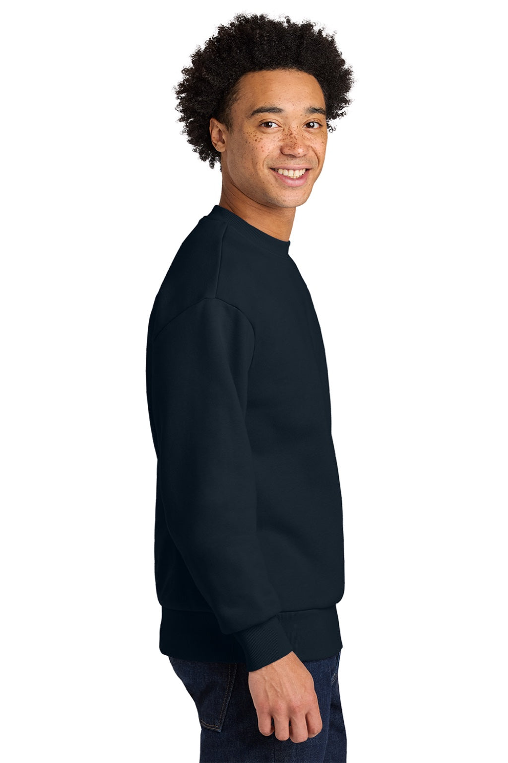 Mens Crewneck Sweatshirt - Midnight Navy Blue - COMING SOON