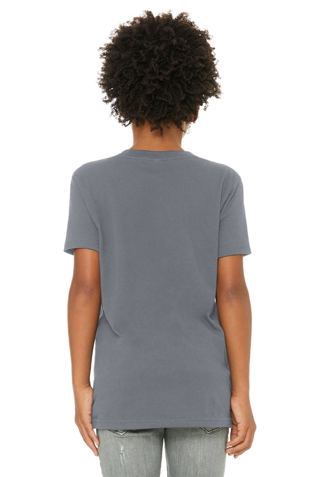 Youth Jersey Short Sleeve Crewneck T-Shirt - Storm Grey - NEW