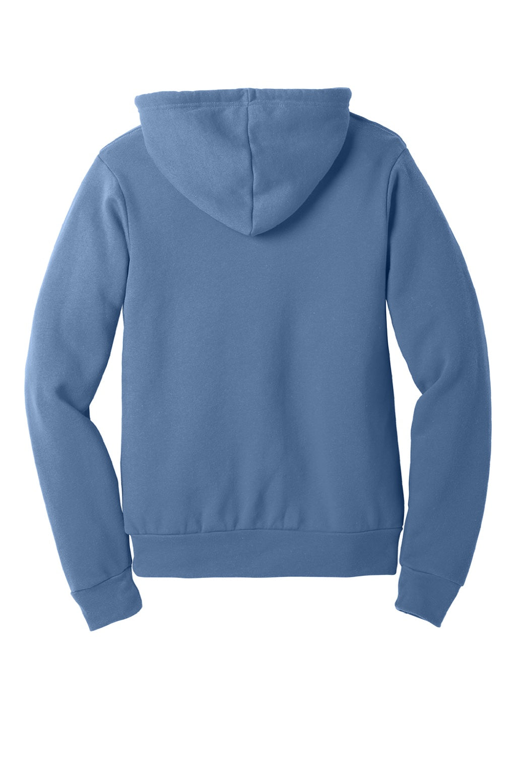 Mens Sponge Fleece Hooded Sweatshirt Hoodie w/ Pouch Pocket - Lavender Blue - NEW