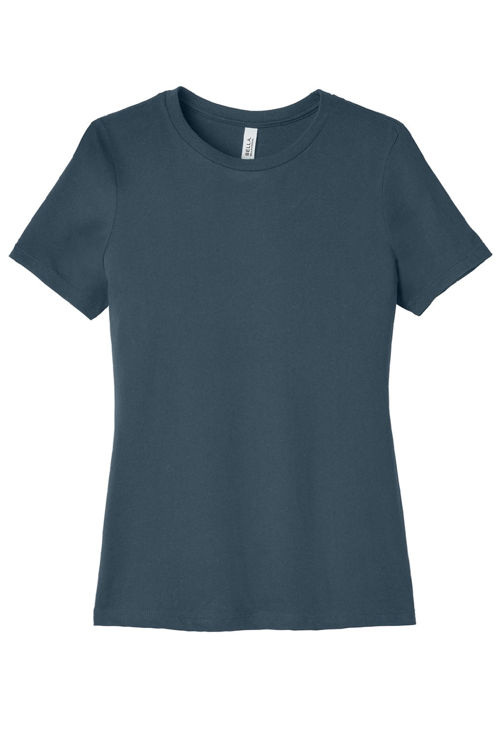 Womens Relaxed Jersey Short Sleeve Crewneck T-Shirt - Vintage Navy Blue - NEW