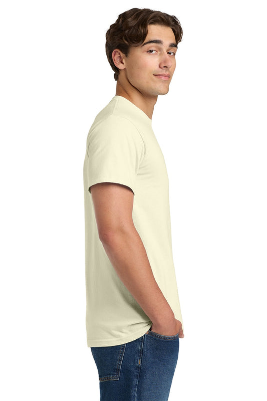 Mens Hammer Short Sleeve Crewneck T-Shirt - Off White - NEW