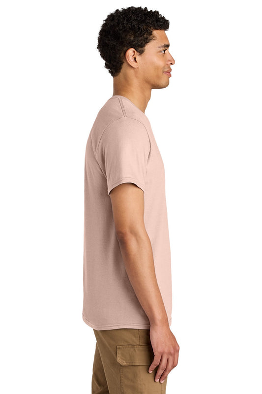 Mens Premium Short Sleeve Crewneck T-Shirt - Blush Pink - COMING SOON