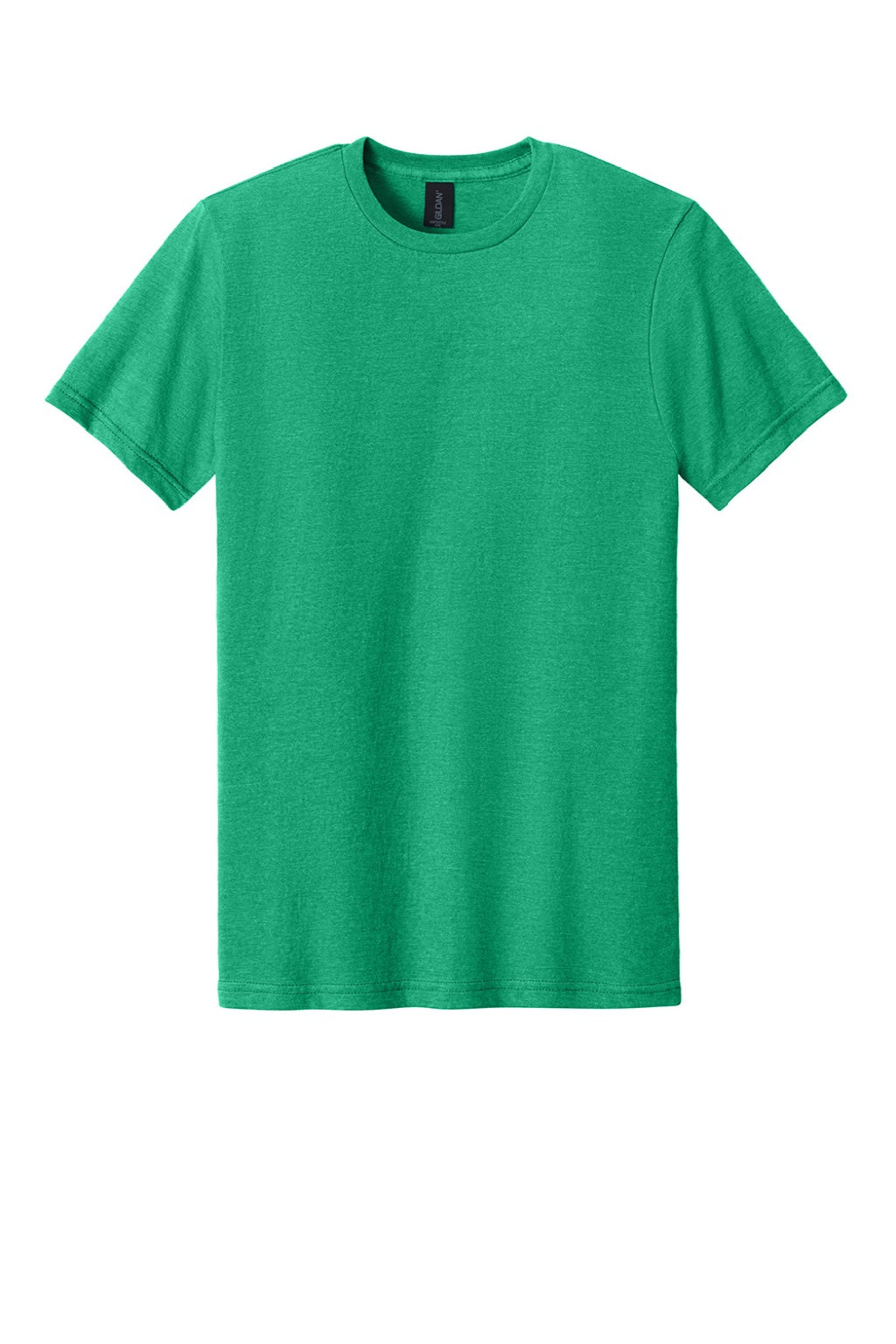 Mens Softstyle CVC Short Sleeve Crewneck T-Shirt - Kelly Green Mist - NEW
