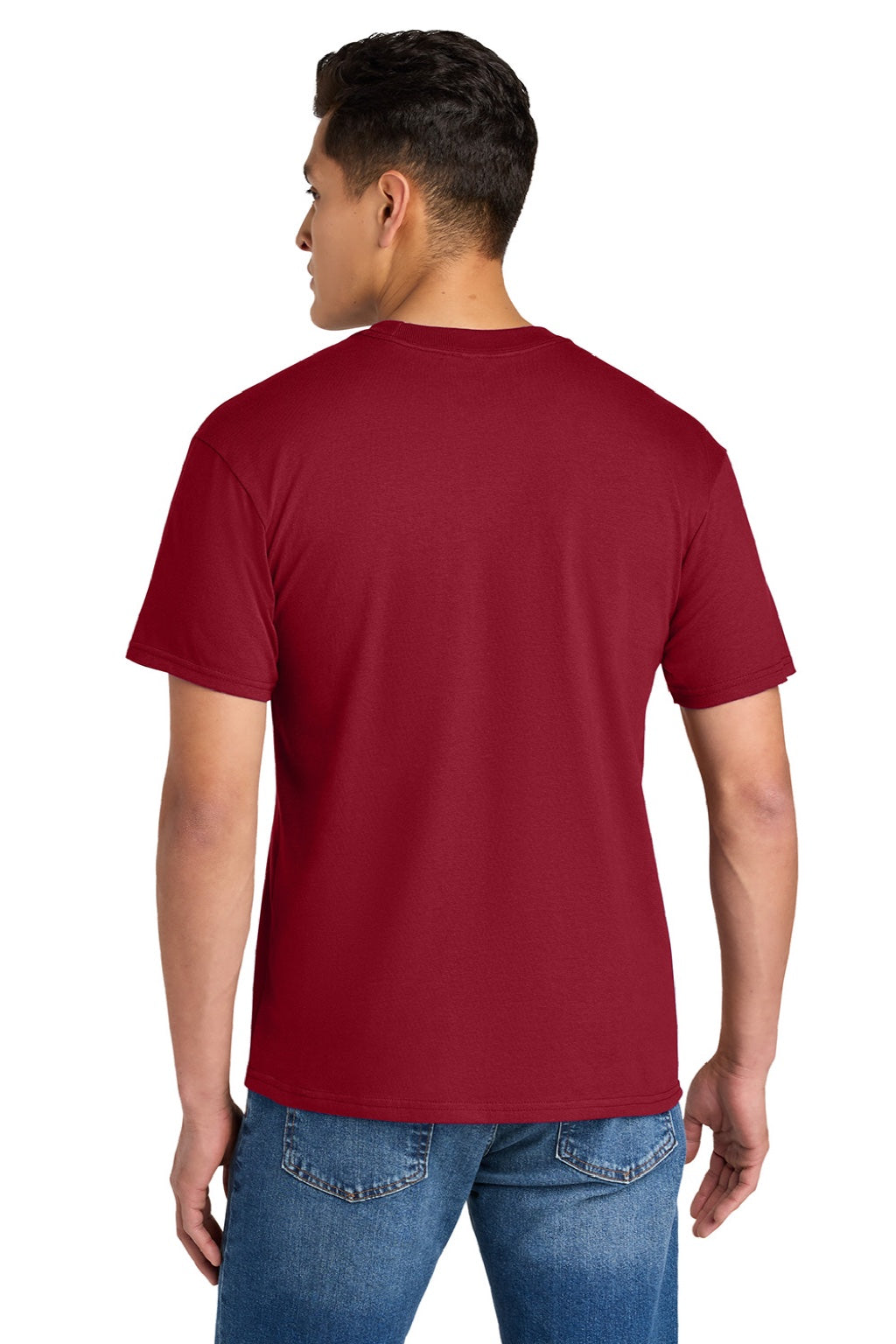 Mens Hammer Maxweight Short Sleeve Crewneck T-Shirt - Cherry Red - COMING SOON