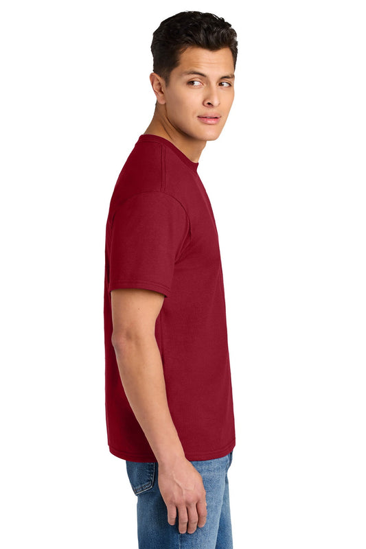 Mens Hammer Maxweight Short Sleeve Crewneck T-Shirt - Cherry Red - COMING SOON