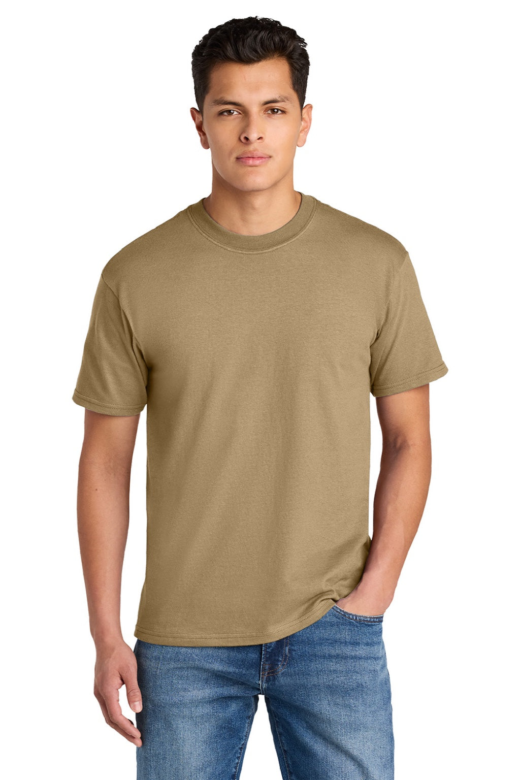 Mens Hammer Maxweight Short Sleeve Crewneck T-Shirt - Tan - COMING SOON