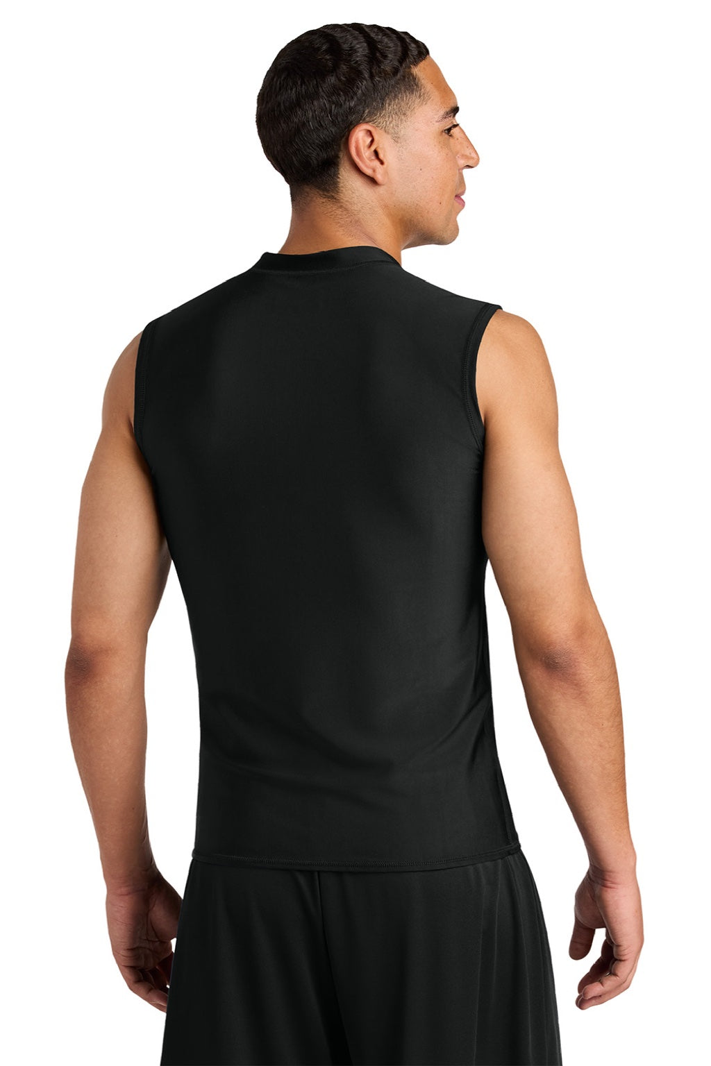 Mens Compression Muscle Tank Top - Black - COMING SOON