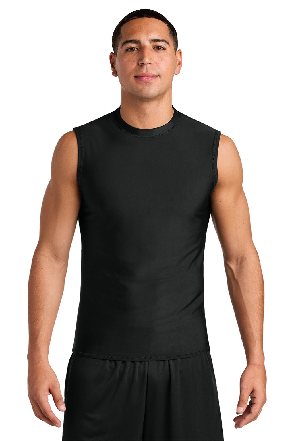 Mens Compression Muscle Tank Top - Black - COMING SOON