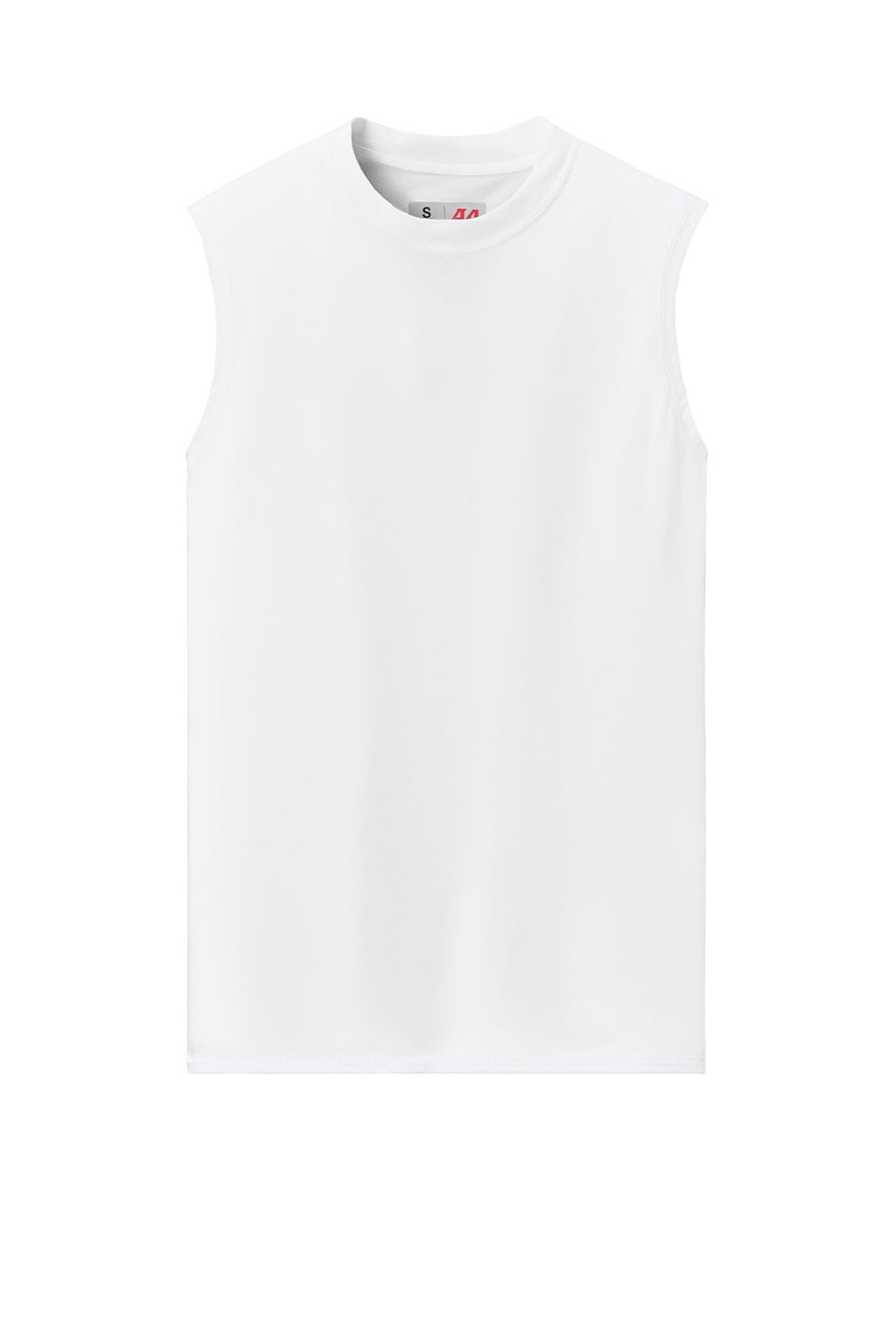 Mens Compression Muscle Tank Top - White - COMING SOON