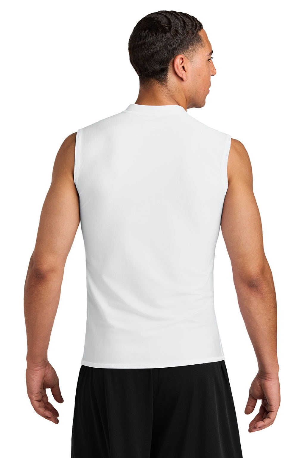 Mens Compression Muscle Tank Top - White - COMING SOON