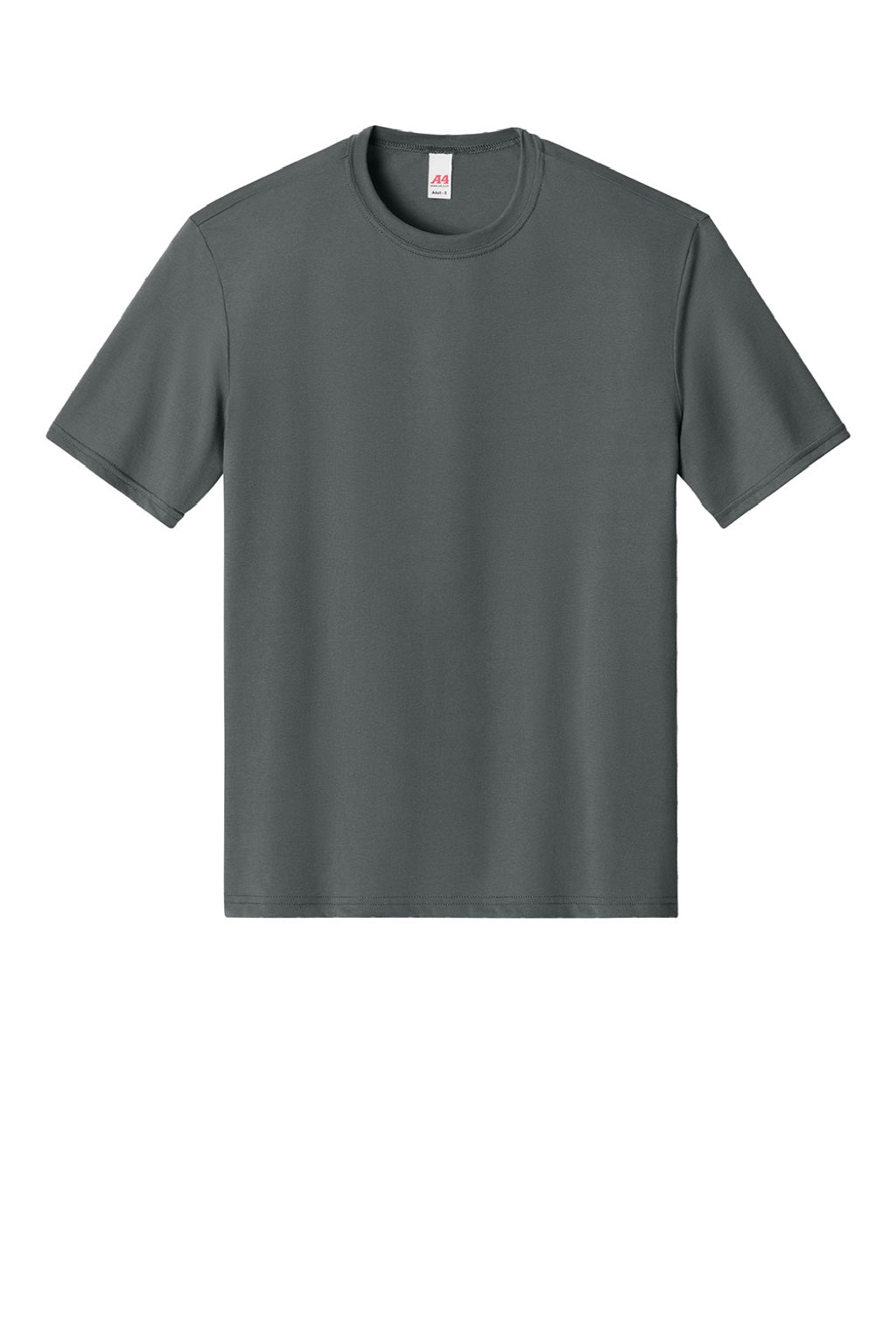 Mens Softek Short Sleeve Crewneck T-Shirt - Graphite Grey - COMING SOON
