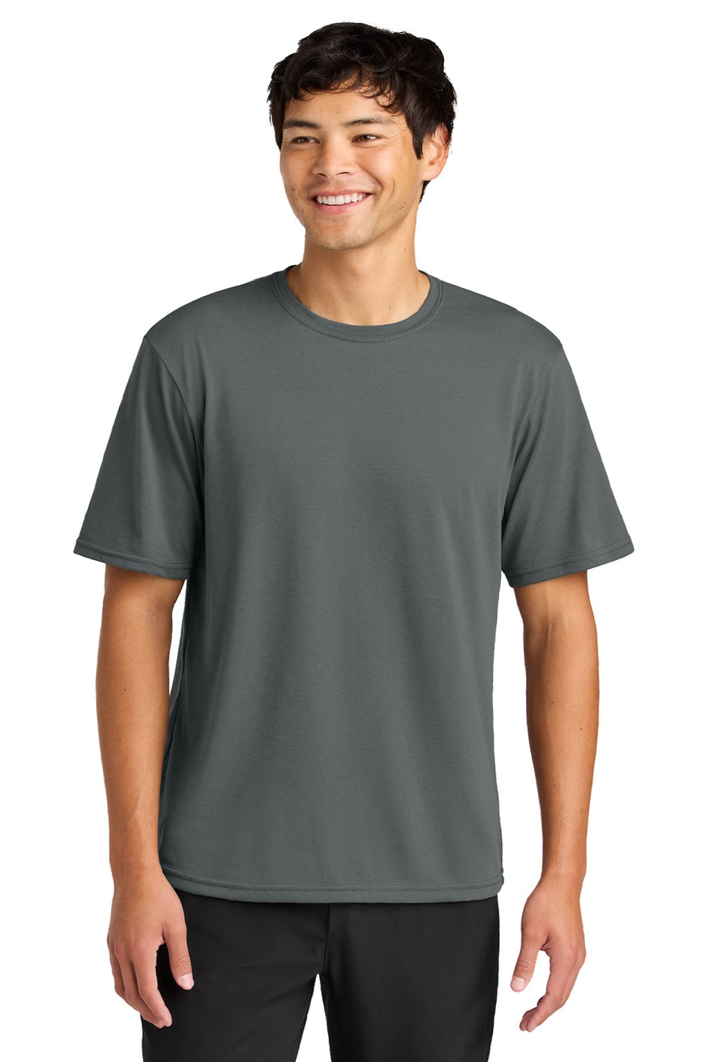 Mens Softek Short Sleeve Crewneck T-Shirt - Graphite Grey - COMING SOON
