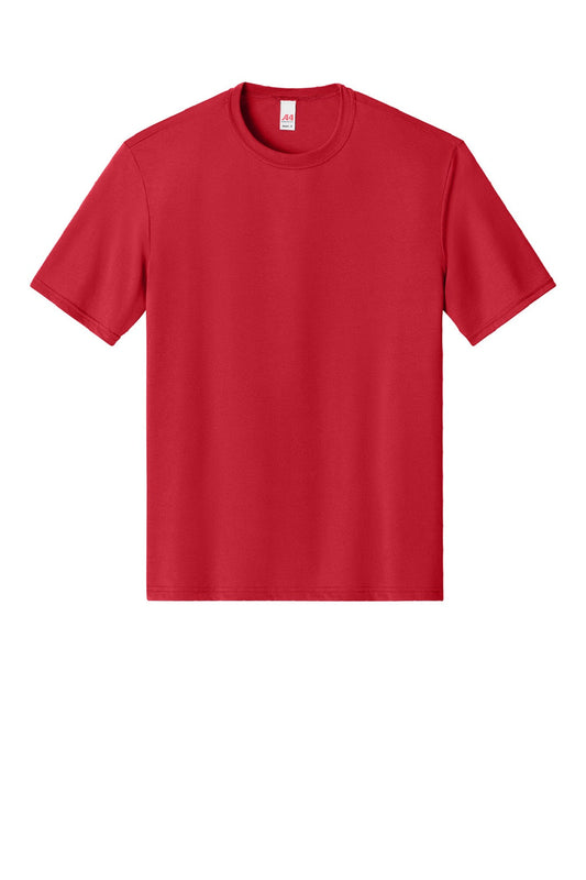 Mens Softek Short Sleeve Crewneck T-Shirt - Scarlet Red - COMING SOON