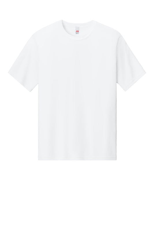 Mens Softek Short Sleeve Crewneck T-Shirt - White - COMING SOON