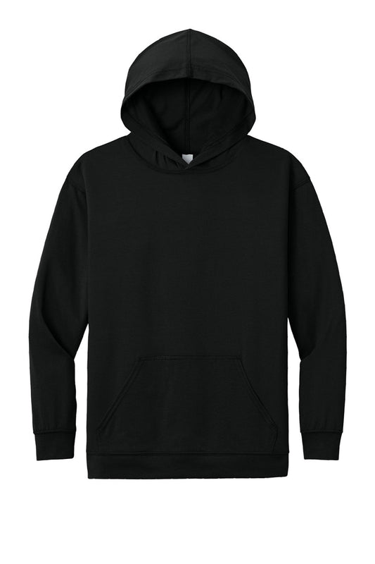 Mens Softek Long Sleeve Hooded T-Shirt Hoodie - Black - COMING SOON