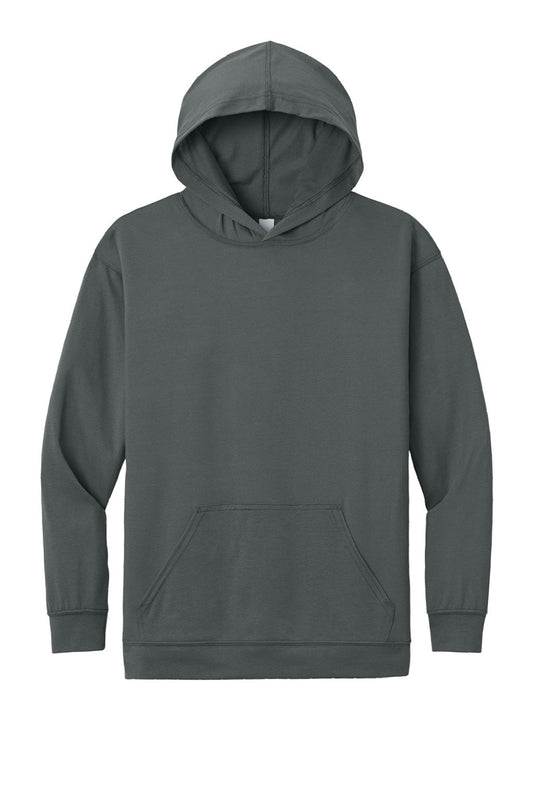 Mens Softek Long Sleeve Hooded T-Shirt Hoodie - Graphite Grey - COMING SOON