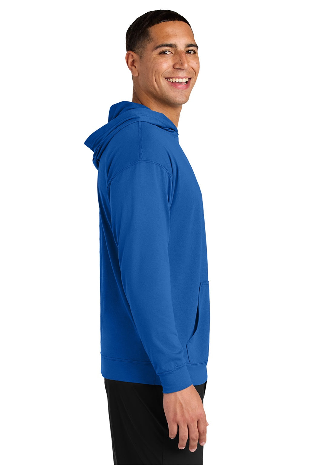 Mens Softek Long Sleeve Hooded T-Shirt Hoodie - Royal Blue - COMING SOON