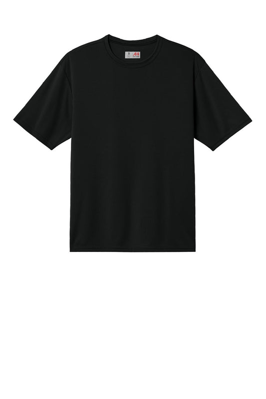 Mens AirFlex Short Sleeve Crewneck T-Shirt - Black - COMING SOON