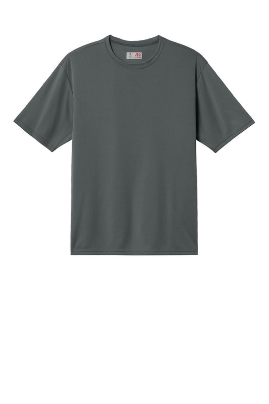 Mens AirFlex Short Sleeve Crewneck T-Shirt - Graphite Grey - COMING SOON