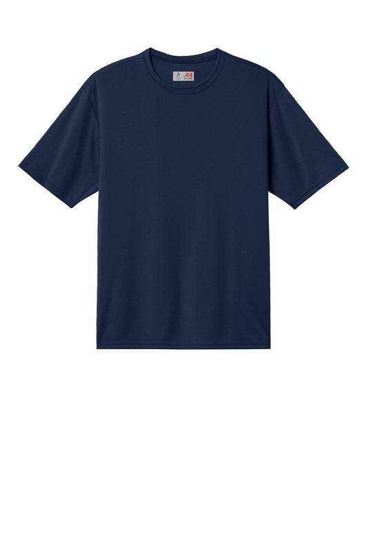 Mens AirFlex Short Sleeve Crewneck T-Shirt - Navy Blue - COMING SOON