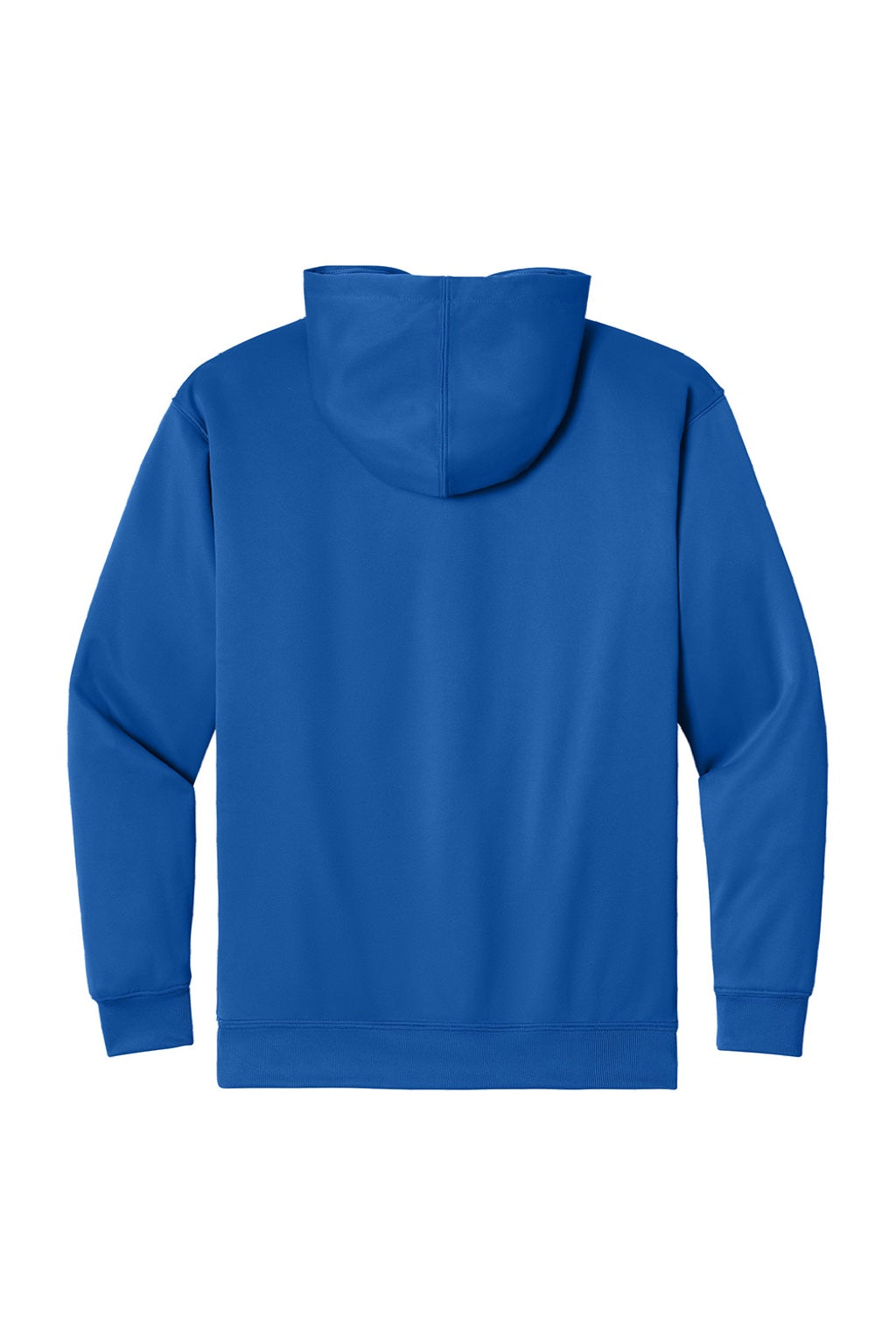 Mens Sprint Tech Fleece Hooded Sweatshirt w/ Pouch Pocket - Royal Blue