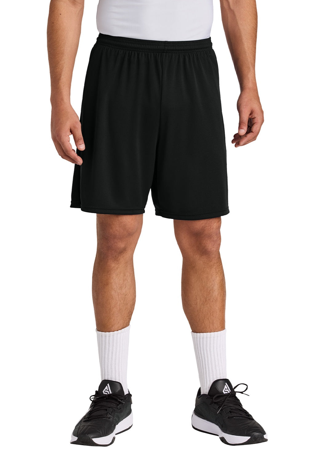 Mens Cooling Performance Athletic Shorts - Black - COMING SOON