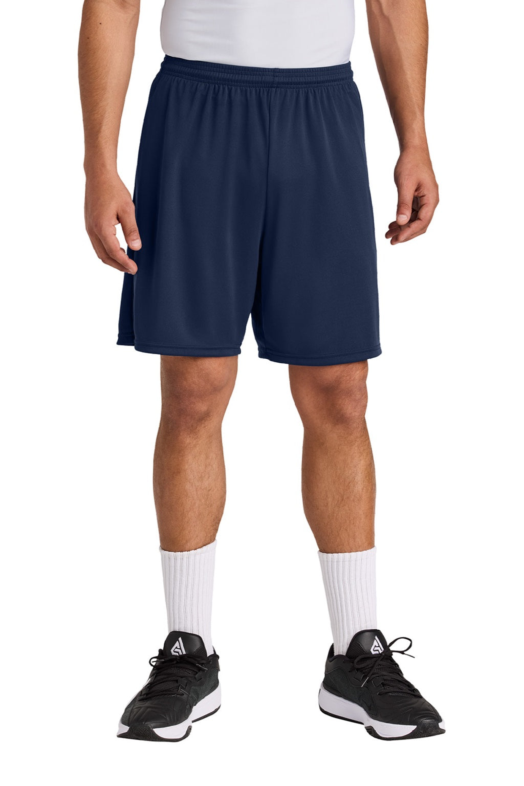 Mens Cooling Performance Athletic Shorts - Navy Blue - COMING SOON
