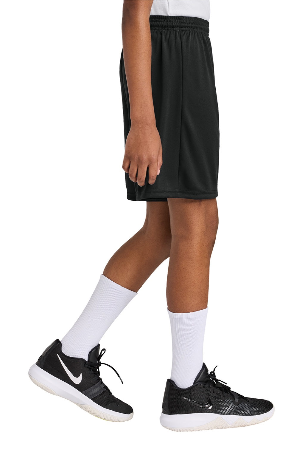 Youth Cooling Performance Athletic Shorts - Black - COMING SOON