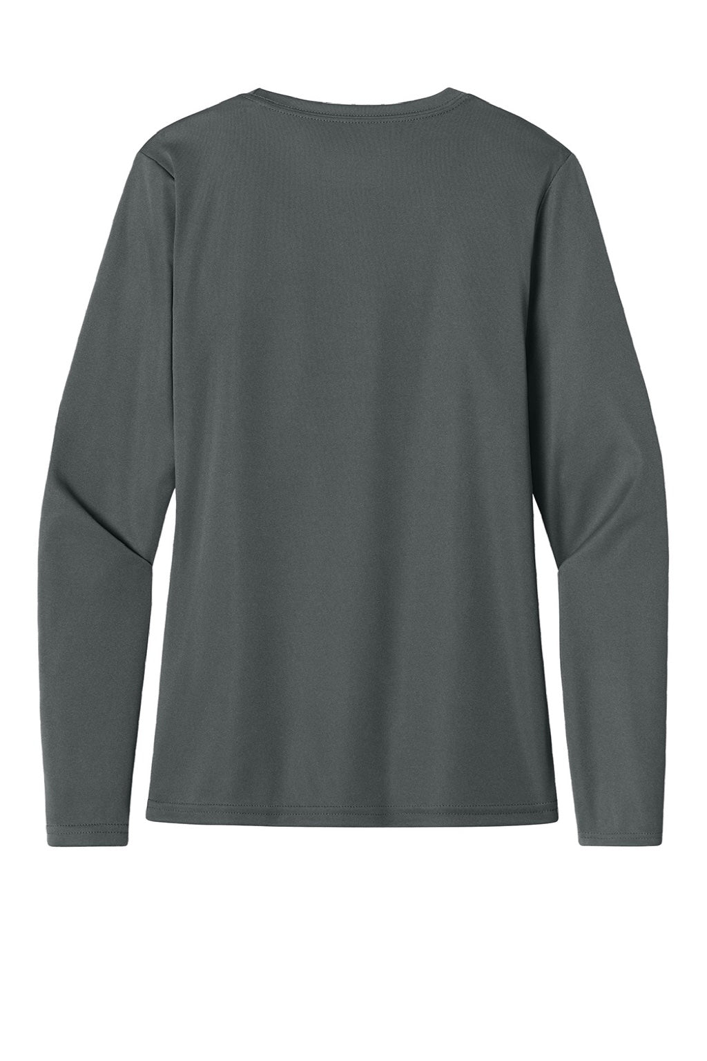Womens Cooling Performance Long Sleeve Crewneck T-Shirt - Graphite Grey - COMING SOON