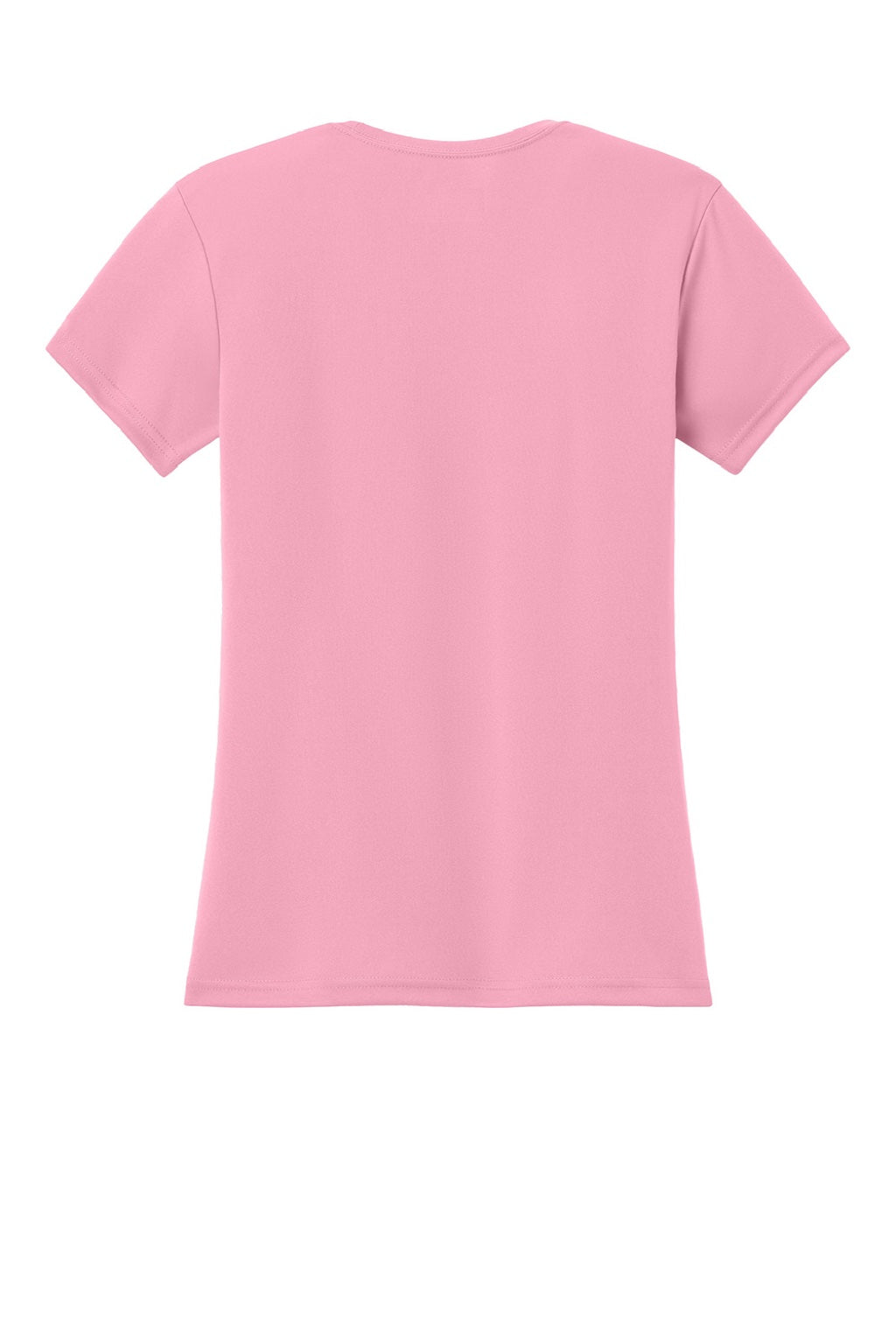 Womens Performance Moisture Wicking Short Sleeve Crewneck T-Shirt - Pink