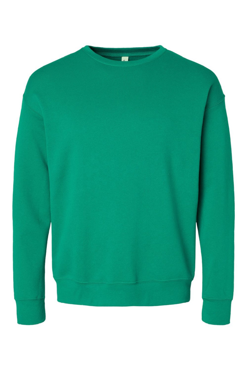 Mens Fleece Crewneck Sweatshirt - Kelly Green - NEW