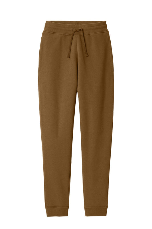 Mens V.I.T. Fleece Jogger Sweatpants w/ Pockets - Duck Brown - NEW
