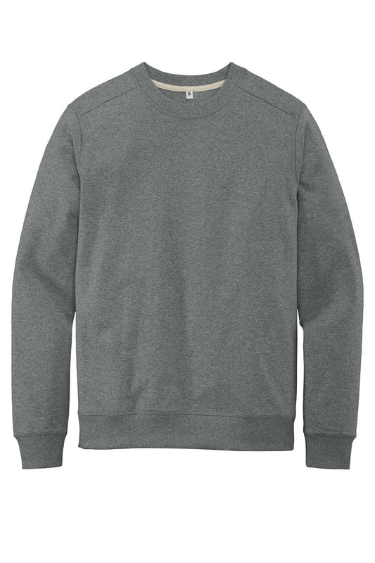 Mens Re-Fleece Crewneck Sweatshirt - Heather Deep Grey - NEW