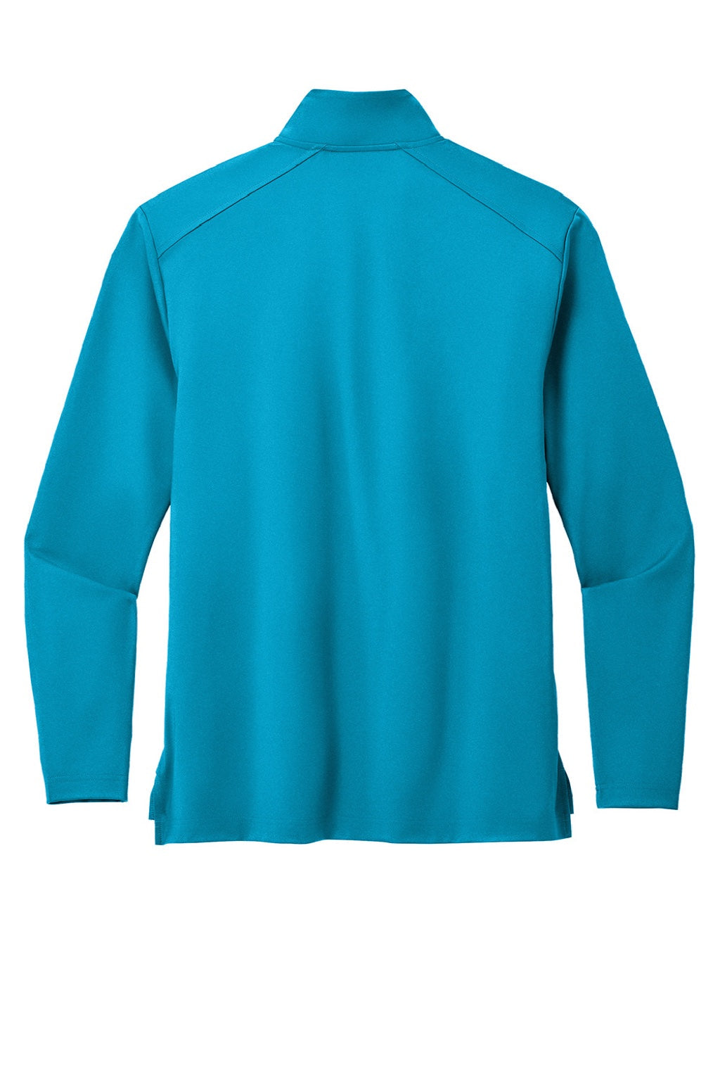 Mens C-FREE Double Knit Moisture Wicking 1/4 Zip Sweatshirt - Parcel Blue - NEW
