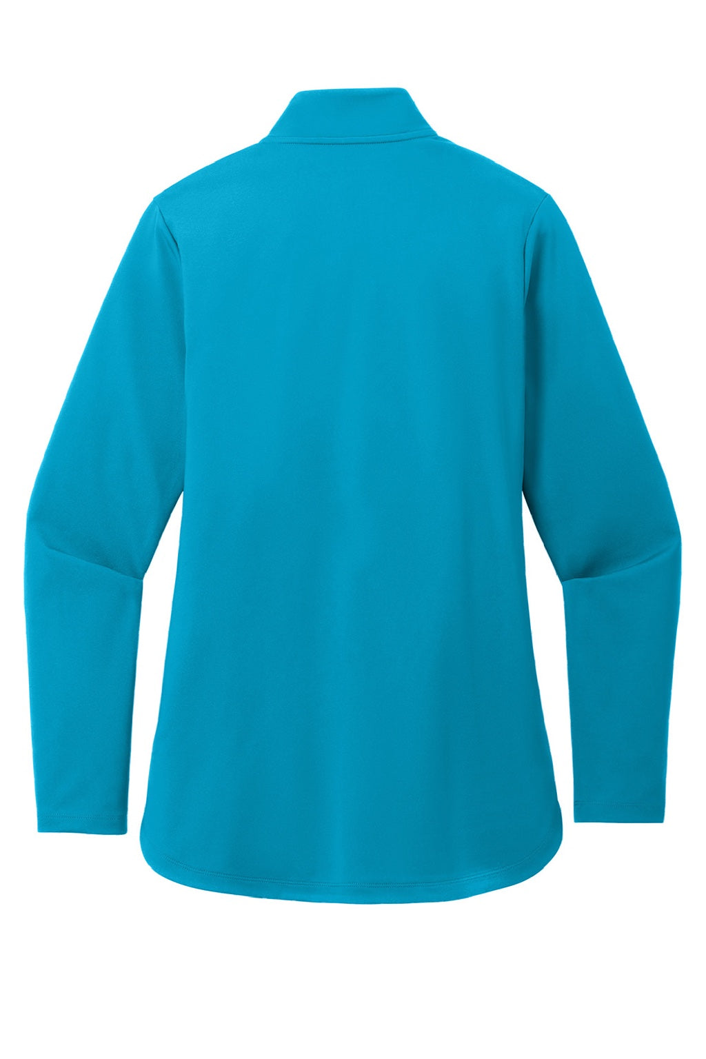 Womens C-FREE Double Knit Moisture Wicking 1/4 Zip Sweatshirt - Parcel Blue - NEW