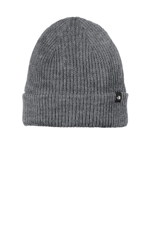 Hats Mens Circular Rib Beanie - Heather Medium Grey - COMING SOON