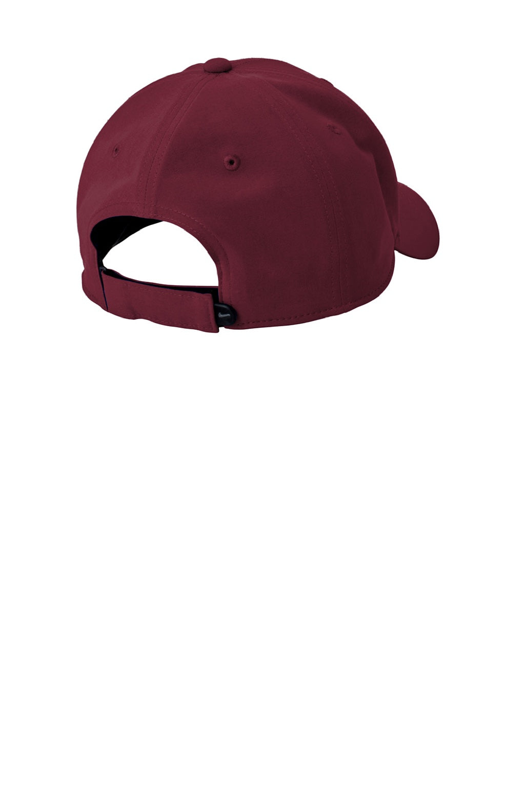Hats Mens Moisture Wicking Adjustable Hat - Deep Maroon - NEW