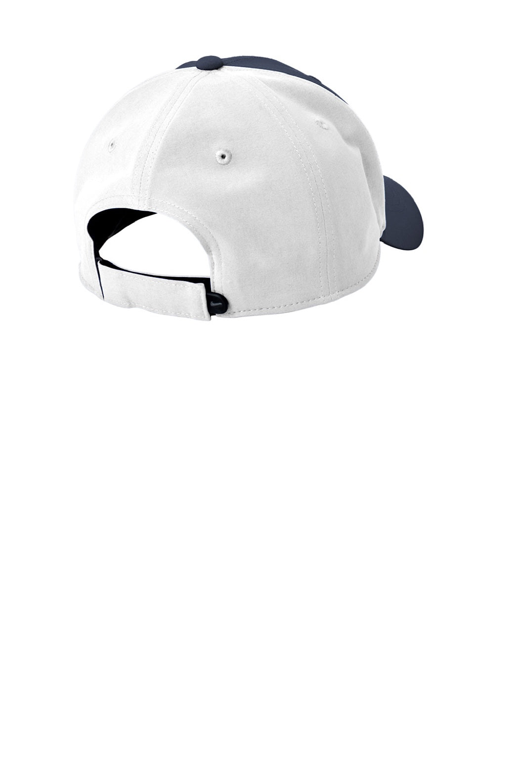 Hats Mens Moisture Wicking Adjustable Hat - Navy Blue/White - NEW