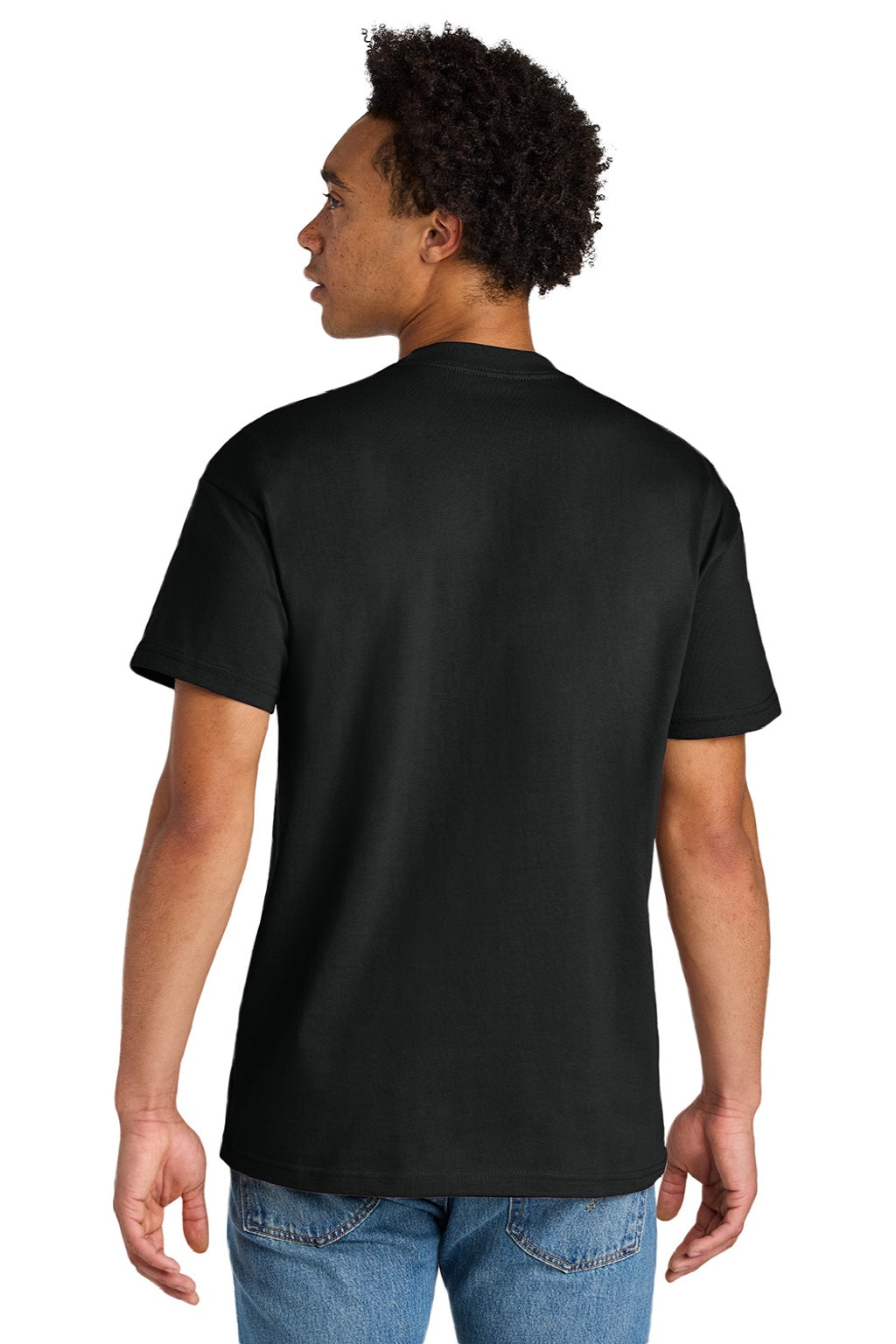 Mens Short Sleeve Crewneck T-Shirt - Black - COMING SOON