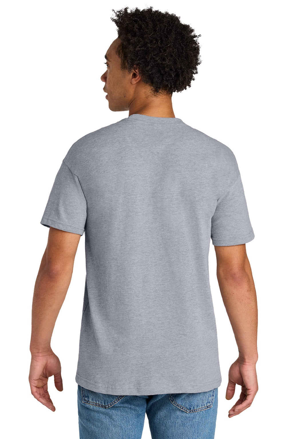 Mens Short Sleeve Crewneck T-Shirt - Heather Grey - COMING SOON