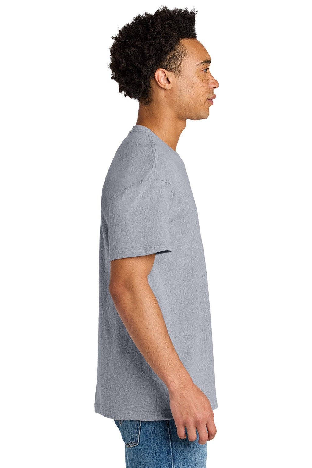 Mens Short Sleeve Crewneck T-Shirt - Heather Grey - COMING SOON