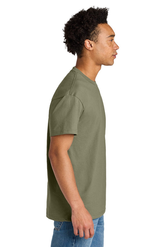 Mens Short Sleeve Crewneck T-Shirt - Light Olive Green - COMING SOON